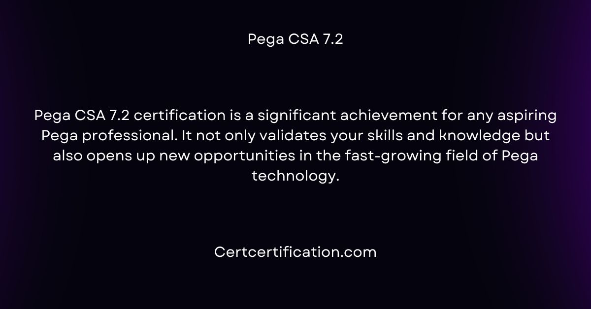 Pega CSA 7.2 Dumps