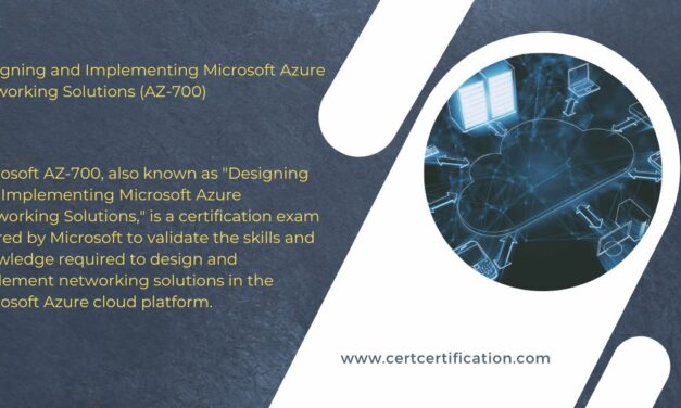 AZ-700 (Designing and Implementing Microsoft Azure Networking Solutions)