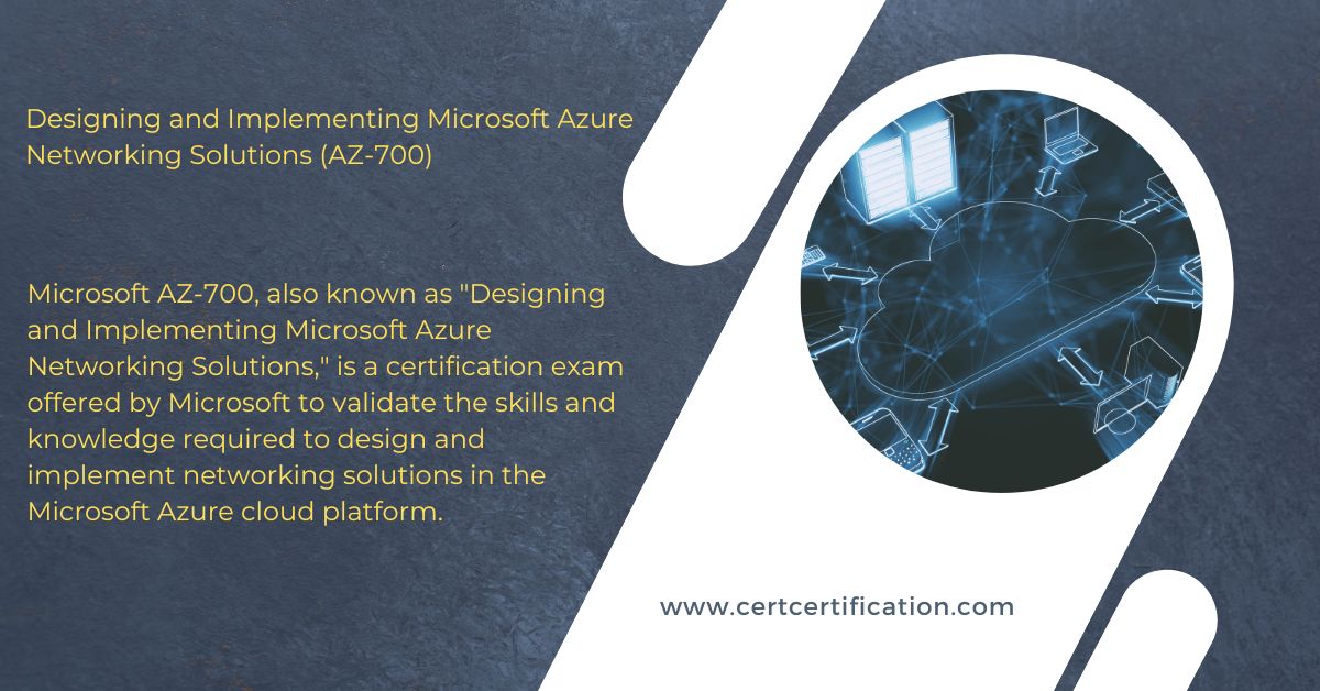 AZ-700 (Designing and Implementing Microsoft Azure Networking Solutions)