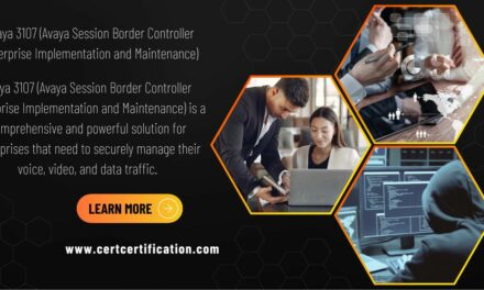 Avaya 3107 (Avaya Session Border Controller Enterprise Implementation and Maintenance)