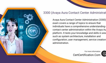 Avaya Aura Contact Center Administration (3300) Study Material