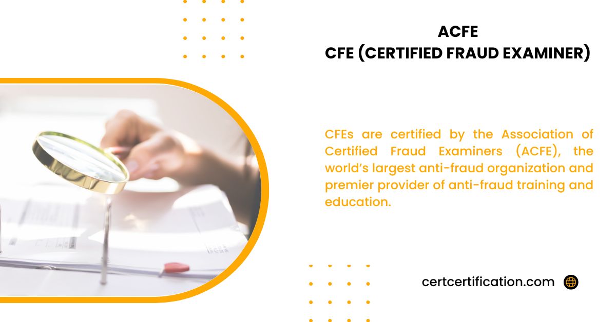 Top 10 Professional Certified Fraud Examiner (CFE)