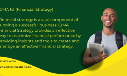 Top 10 CIMA Financial Strategy (F3) Study Material