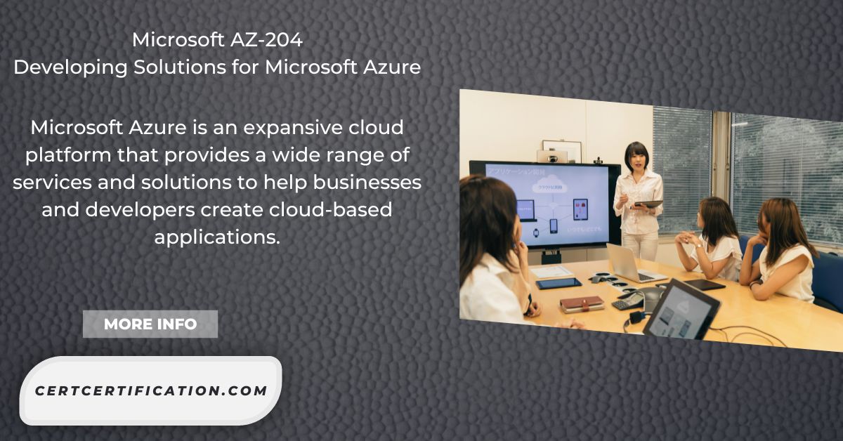 Developing Solutions for Microsoft Azure (AZ-204) Dumps
