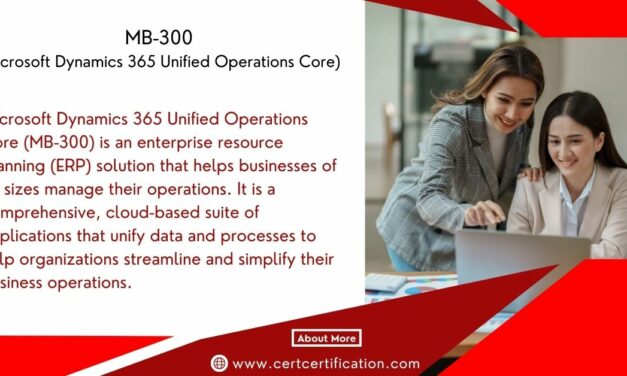 Microsoft Dynamics 365 Unified Operations Core (MB-300)