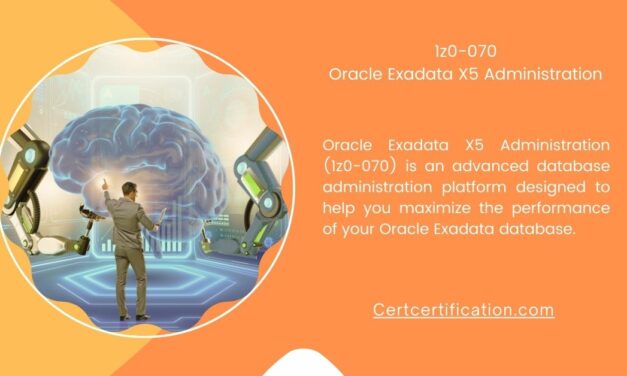 Oracle Exadata X5 Administration (1z0-070) Exam Dumps