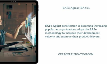 Top 5 SAFe Agilist (SA) 5.1 Certification Exam Dumps