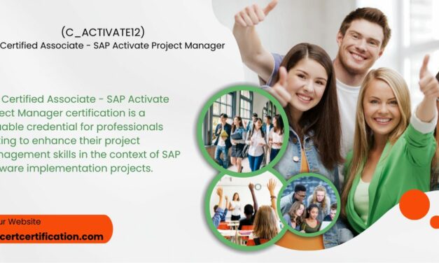 SAP Certified Associate – SAP Activate Project Manager (C_ACTIVATE12)