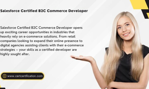 Salesforce Certified B2C Commerce Developer Exam Dumps