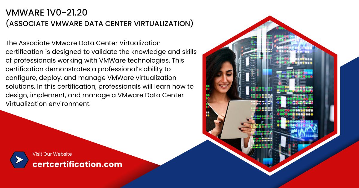 Top 10 Associate VMware Data Center Virtualization (1V0-21.20)