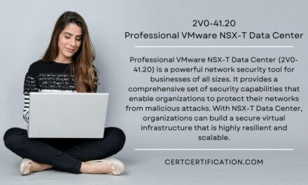 Top 10 Professional VMware NSX-T Data Center (2V0-41.20)