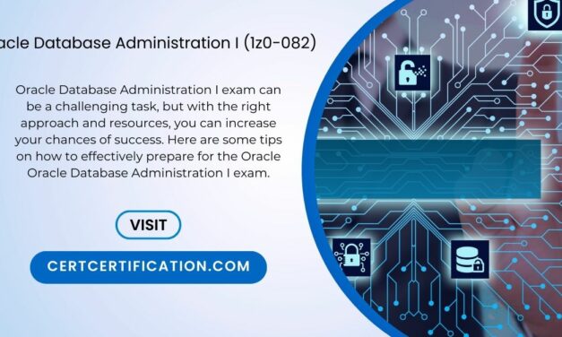 Oracle Database Administration I (1z0-082) Dumps