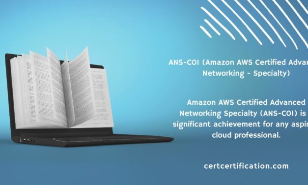 Amazon AWS Certified Advanced Networking Specialty (ANS-C01)