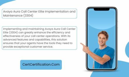 Avaya Aura Call Center Elite Implementation and Maintenance (3304)