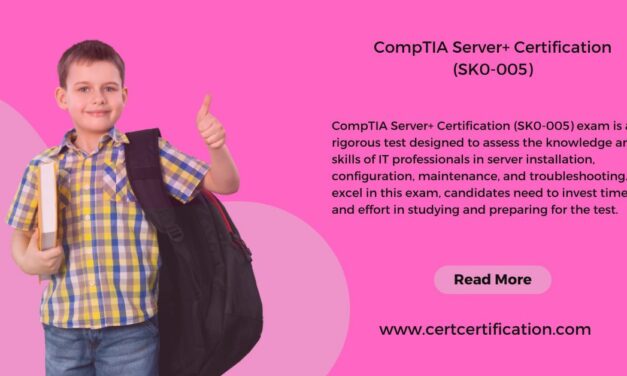 CompTIA Server+ Certification (SK0-005) Exam Dumps