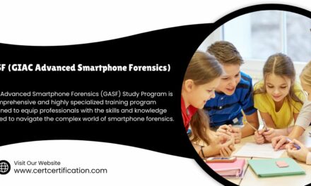 GIAC Advanced Smartphone Forensics (GASF) Study Program