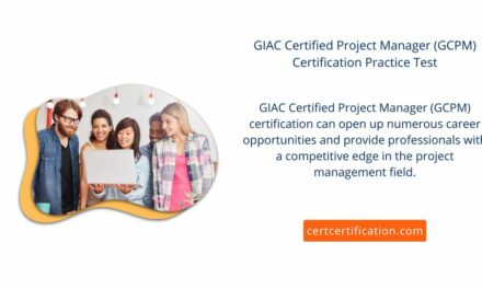 GIAC Certified Project Manager (GCPM) Certification Practice Test Study Material