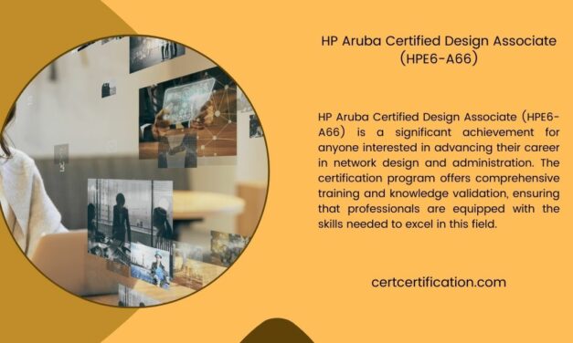 HP Aruba Certified Design Associate (HPE6-A66) Exam