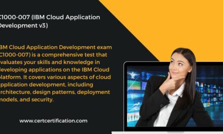 IBM Cloud Application Development v3 (C1000-007) Study Material