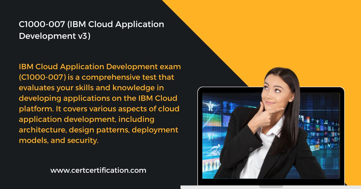 IBM Cloud Application Development v3 (C1000-007) Study Material