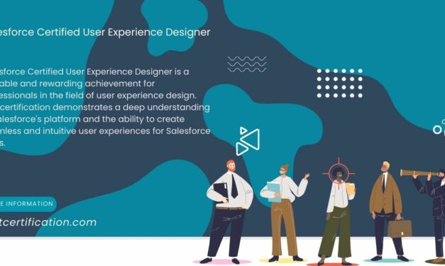 Salesforce Certified User Experience Designer Program