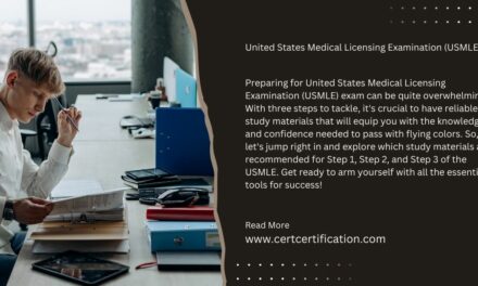 United States Medical Licensing Examination (USMLE) Study Material