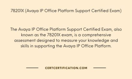Everything You Need to Know About Avaya IP Office Platform Support Certified Exam