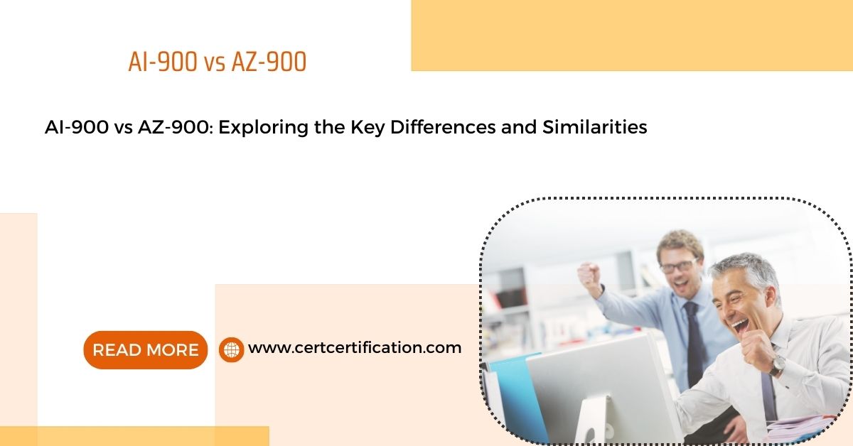 AI-900 vs AZ-900: Exploring the Key Differences and Similarities