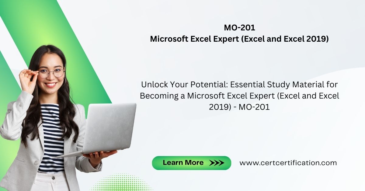 Unlock Your Potential: Essential Study Material for Becoming a Microsoft Excel Expert