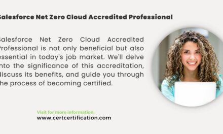 Why You Should Become a Salesforce Net Zero Cloud Accredited Professional: A Deep Dive