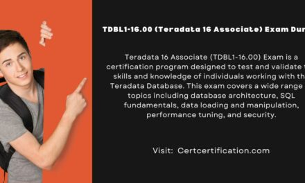 Teradata 16 Associate (TDBL1-16.00) Exam Dumps
