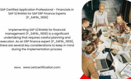 Mastering Financials in SAP S/4HANA: A Guide for ERP Finance Experts (P_S4FIN_1909)